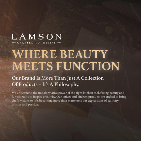 3" 6" Lamson Kitchen Utensils - x Bench Scraper, High-Carbon Stainless Steel Dough Scraper, Ergonomic Riveted Walnut