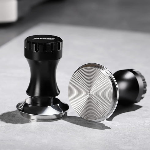 Bincoo Espresso Tamper 58mm, Adjustable Depth Stainless Steel Base Tamper for Barista Home, Fits 58mm Portafilters