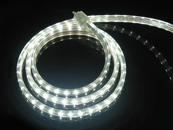 UL Listed 3.3 Feet, 360 Lumen, 6000K Pure White LED Strip Rope Light, Indoor Outdoor Use