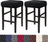 HFCNMY Rectangle Stool Covers, 2 Pack Stretch Bar Stool Covers with Elastic Bands