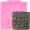 Brick Texture Silicone Molds, Chocolate Fondant Mold for Cake Decoration, Cupcake Topper, Polymer Clay