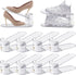 SummerVines Clear 10 Pack Shoe Slot Organizer, Shoe Stacker Organizer Holders for A