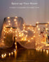 59 100 Globe String Lights, Ft LED Christmas Lights with Remote Timer, Connectable Plug in Twinkle Lights for Bedroom