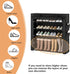 5-Tier 20-25 Closet Laiensia Vertical Shoe Rack Organizer, Space Saving Shoe Storage Organizer, Non-Woven Cover Shoe