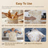 AOILONLI 2 Packs Fresh(1317 Inches) Bread Bag for Homemade Bread - XL Reusable Organic Beeswax Natural Cotton Sourdough