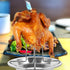 Yardwe Chicken Roaster Rack, Stainless Steel Vertical Roaster Rack for Grill Oven BBQ