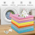 Set 10 Pack, 11.5x11.5 Inch, Orighty Washcloths Towels Highly Absorbent and Soft Feel Microfiber Face Cloths
