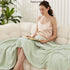 EMME 100% 50"x70") Cotton Throw Blanket Muslin Soft Blanket for Couch Breathable Gauze All Season Soft and Lightweight