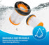 KEEPOW Wandvac Filter Replacement 3 Pack Compatible with Shark WANDVAC Handheld Vacuum WV201 WV200 WV205 WV220