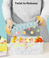 Ice Trays for Freezer, 3-Pack Ice Cube Trays with Lid for Ice Balls, Juice, Coffee, and Cocktails