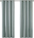 Grommet 50x54, Sun Smart Maya Blackout Curtain Patio Single Window, Textured Heatherd Print, Top Living Room Decor