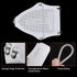 2pcs Iron Cover Non Stick Iron Shoe, PTFE Electric Iron Accessory, Sole Plate Protector Fits Smaller Than 220mm x 180mm