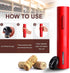 COKUNST Electric Wine Opener, Cordless Wine Bottle Corkscrew with Foil Cutter, Battery Operated for Kitchen Party Home