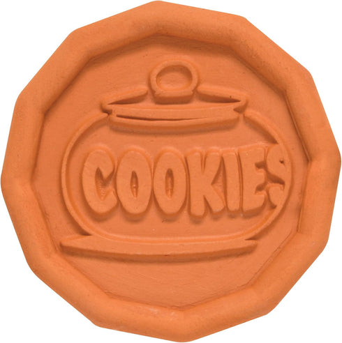 Mrs. Anderson’s Baking Brown Sugar Saver, Natural Terracotta Cookie Design, Keeps Brown Sugar Softer