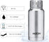 Milton Insulated Water Bottle, 5.4 oz (160 ml), Stainless Steel, Leak-Proof, Elfin 160 Silver