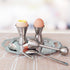 18/8 Set 2 NobleEgg Egg Cups for Soft Boiled Eggs, All Sizes, Topper, Spoons, Stainless Steel