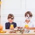 100 Pieces Halloween Treat Bags, Clear Self-adhesive Candy Bags for Party Favors, Set 1