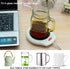 2pcs(White (CFW002-White) Home&Office Desktop Electric Mug Warmer-Coffee/Tea/Cocoa/Soup-Scented Candles Gift for Winter