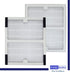 PUREBURG IAF-H-100B Replacement Filter Set for Idylis AC-2125, AC-2126, H13 HEPA + Activated Carbon