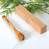 KYVANDO 1pcs, 6.3 Inch Traditional Olive Honey Dippers - Durable & Warp-Resistant, Preserves Honey Purity