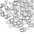 ULTNICE 50 Pack Newborn Pacifiers Acrylic Baby Shower Favors DIY Baby Accessories Mini Pacifiers for Shower Games