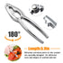 ALDMIO 12 Pcs Crab Crackers and Tools, Enhanced Crab Leg Crackers with Storage Bag, Lobster Cracker Great
