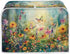 Xoenoiee Butterfly Floral Print Toaster Cover, Quilted for 2 Slice Toaster Oven