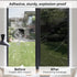 Coavas One Way Window Privacy Film, Reflective Mirror Tint with 3 Tools, Self-Adhesive Daytime Privacy Cover