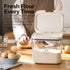 5.5 /5.81qt/5kg Flour Container - L Large Flour Dispenser Keep Your Flour Fresh and Dry Easily with Kitchen Essential