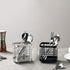 Stainless Steel Kitchen Utensil Holder, Countertop Drying Caddy, Rust-Proof Cutlery Drainer for Kitchen Utensils