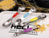 Magnetic Measuring Spoons Set of 5, Stainless Steel Dual Sided Stackable Teaspoon for Measuring Ingredients
