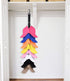 Closet Hanging Cap Organizer, 16 Baseball Cap Rack, Closet Hook Hat Storage Organizer (1 Pack)