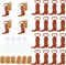 Meanplan 99 Pcs Cowboy Boot Bottle Opener Set Cowgirl Western Derby Wedding