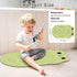 JOYCANO 18mm 30"x18" Upgraded Kids Bathtub Mat Non Slip, Low-Odor Natural Rubber Bath Mat with Strong Suction Cups