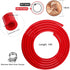 Beer CO2 Gas Line Kit - 10ft PVC Tubing Hose & 4PCS Stainless Steel Hose Clamps for 5/16’’ Barb Ball Lock