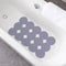 Patented Non Slip Bathtub Mat with Strong Suction Cups, Soft Natural Rubber Bath Mat for Inside Tub