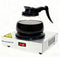 Commercial Coffee Warmer, 60W 176 Single Burner Decanter Warmer Plate, Stainless Steel