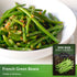3 Packets French Slenderette Bush Bean Seeds for Planting with Instructions to Grow Haricots Verts in Your Home