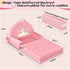 ORWIPO Cozy Unicorn Kids Sofa Bed with Removable Washable Cover & Hook and Loop Backrest Foldable Toddler Chair