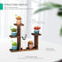 Wooden Tabletop Plant Stand, 5 Tier Succulent Plant Holder, Decorative Planter Holder for Living Room Home Office