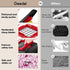 Geedel Vegetable Chopper Pro, 4 in 1 Kitchen Slicer Dicer Cutter Grater with Container for Onion, Potato, Carrot (Red)