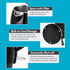 Elite Gourmet EKT1821 1.8L Double Wall Insulated Kettle, 1500W with Stainless Steel Interior, Auto Shut-Off, Black