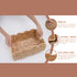 Set 2 LUSYDECO of Scalloped Edge Wicker Storage Basket with Built-in Handles, Rectangle Water Hyacinth Basket