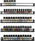 MyGift 16 Inch Wall Mounted Black Metal Nail Polish and Essential Oil
