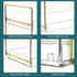 Bathroom Countertop Organizer, Gold 3 Tier Acrylic Vanity Tray Shelf for Skincare, Makeup, Lotion, Perfume, Spice