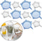 Adpartner Silicone Stretch Lids, Pet Food Can Covers (10-Pack, 2.6in+3.74in), Reusable BPA-free Storage Covers