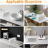 1Pack Countertop (1) Acrylic Paper Towel Dispenser, Napkin Holder for Bathroom, Kitchen & Paper Towel Holder