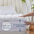 CozyLux Queen Mattress Pad 450GSM Cotton Cover, Deep Pocket Mattress Topper, Non-Slip Breathable and Soft Quilted