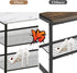 4 3 11.8" 25" 20" Closet Garden you Shoe Rack for Entryway Tiers D x W x H, Metal Shoe Rocks with White Wooden