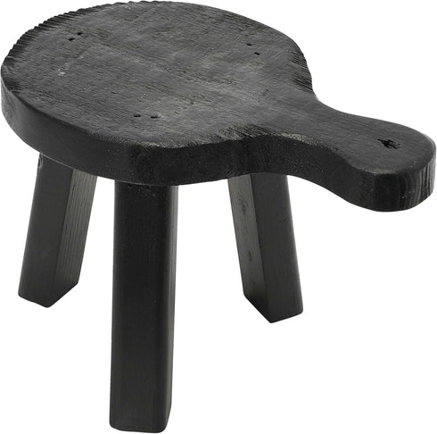 Black Decorative Wood Pedestal by Creative Co-Op - Unique Home Accent